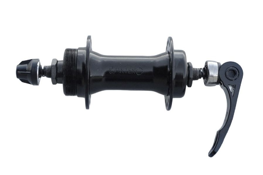 Втулка передняя AFD-801 DISC BRAKE 36H*M9*100*108MM W/109MM QR BLACK,сталь, под резьбовой ротор